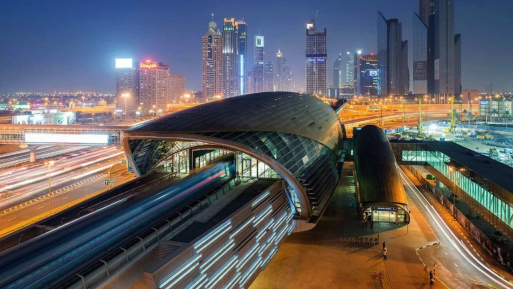 Baniyas Square Metro Station Dubai