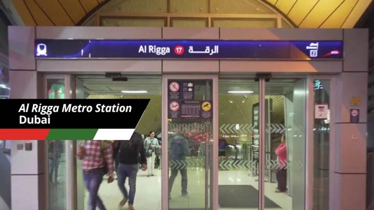 Al Rigga Metro Station Dubai