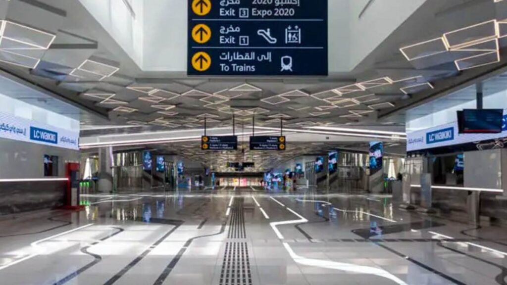 Union Metro Station in Dubai - Dubai Metro Map