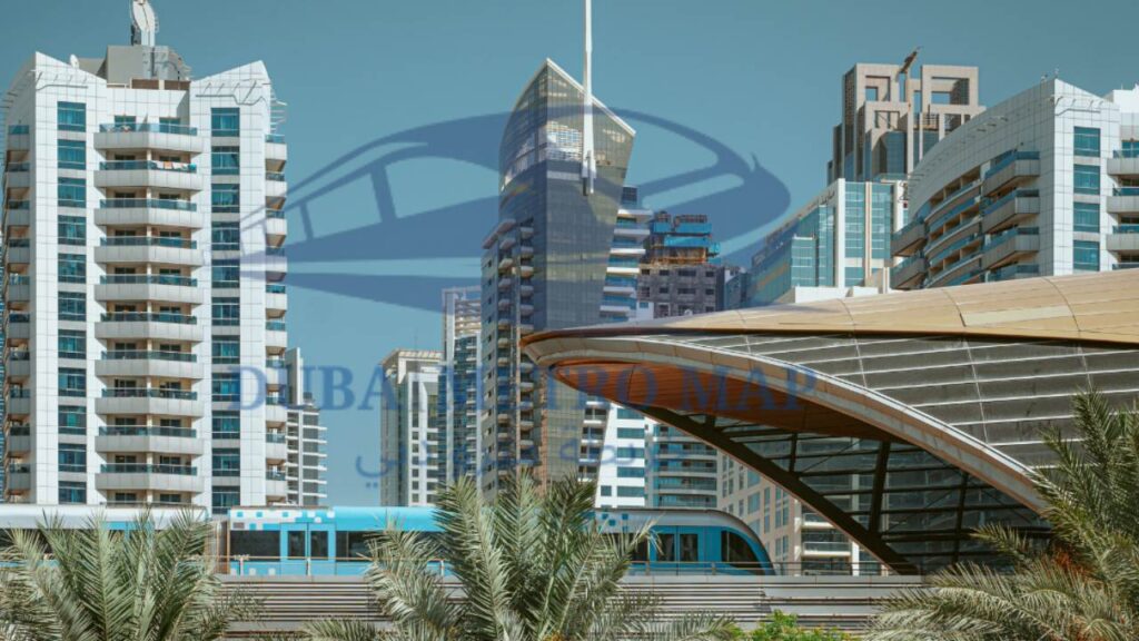 World Trade Centre Metro Station in Dubai - Dubai Metro Map