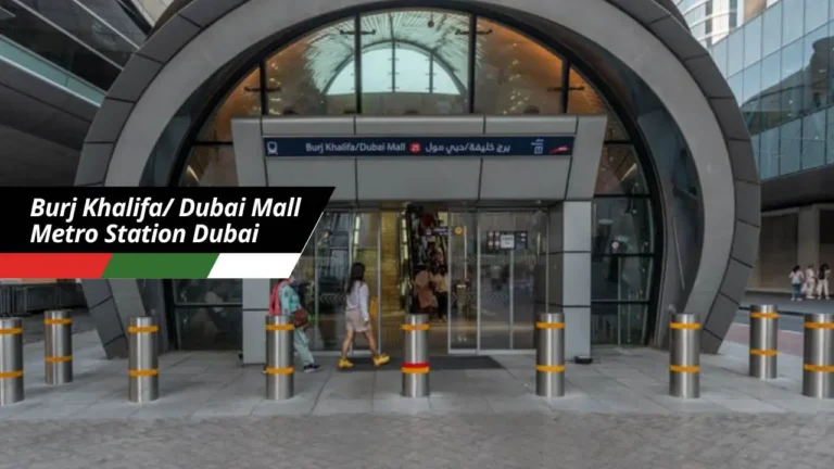 Burj Khalifa Dubai Mall Metro Station