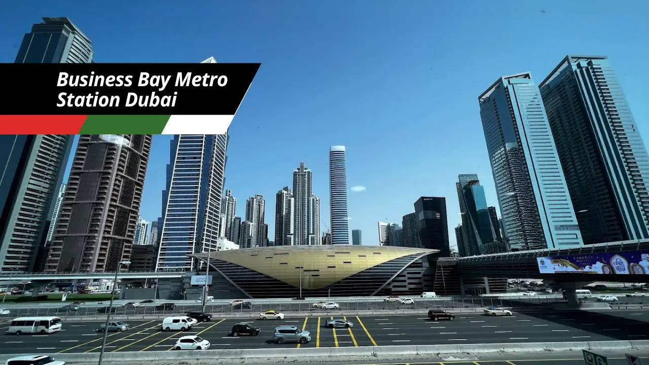 Business Bay Metro Station Dubai