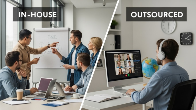 In house vs outsourced marketing dubai