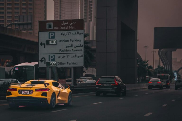 Driving in the UAE