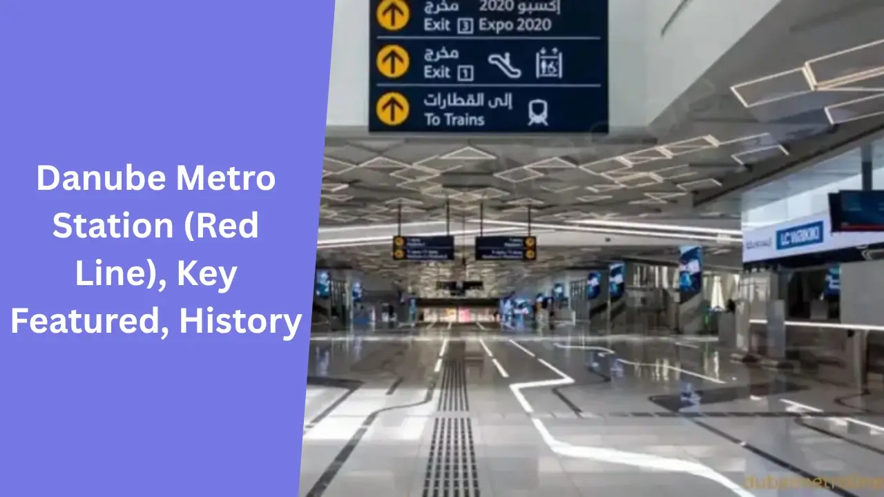 Danube Metro Station (Red Line), Key Featured, History