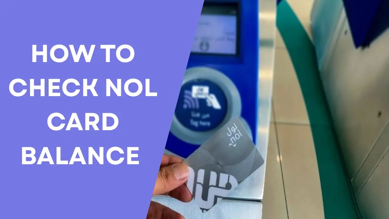 How to Check NOL Card Balance
