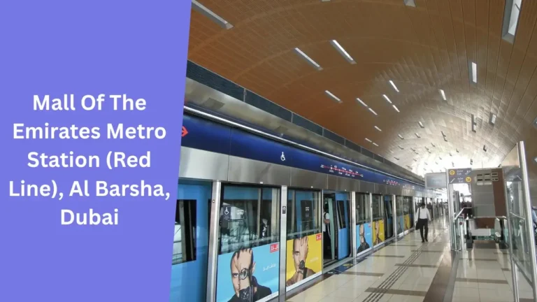 Mall Of The Emirates Metro Station (Red Line), Al Barsha, Dubai